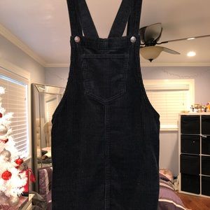 Black overalls